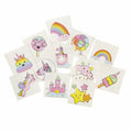 Unicorn Tattoos 12 Pièces