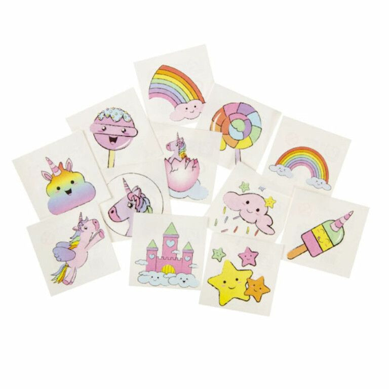 Unicorn Tattoos 12 Pièces