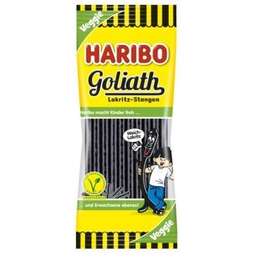 Haribo - Goliath Lakritz Riegel 125 Gramm