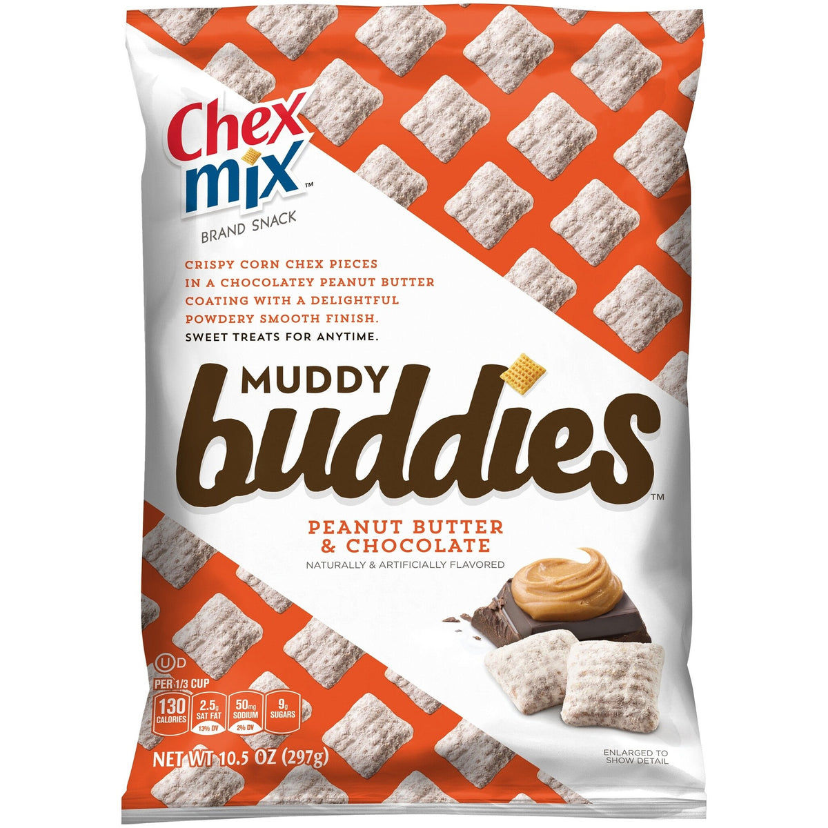 Chex Mix - Muddy Buddies Beurre de cacahuète Chocolat 198 grammes