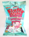 Breloques - Peluche Fluffy Stuff Barbe à Papa Arc-en-ciel Sorbet 60 grammes