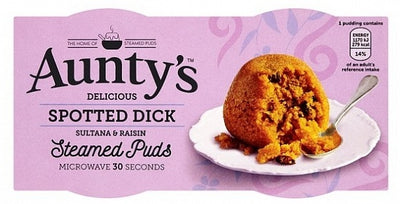 Auntys - Spotted Dick Pudding 190 Gramm