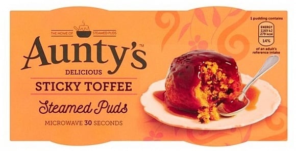 Auntys - Golden Syrup Pudding 190 Gram