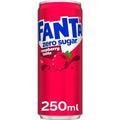 Fanta - Raspberry Zero Sugar 250ml 12 Blikjes