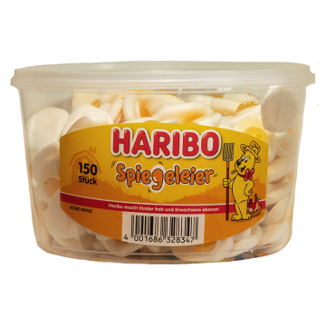 Haribo - Spiegeleieren 150 Pièces 975 Gram