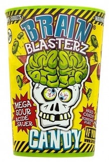 Brain Blasterz – Saure Bonbons, 48 ​​Gramm