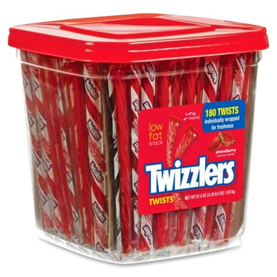 Twizzlers - Strawberry 180 Stück 1630 Gram