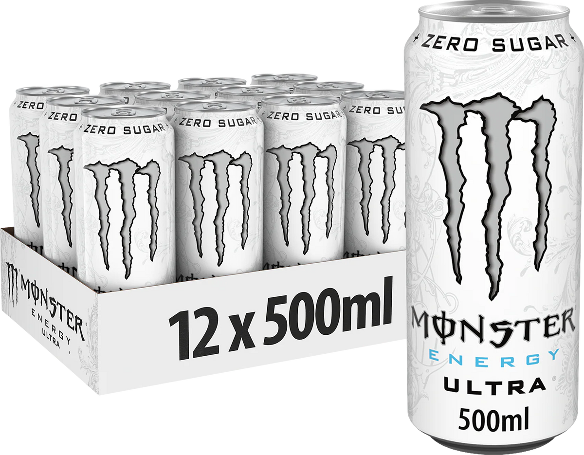 Monster - Ultra White 500ml 12 Blikjes [DEAL]