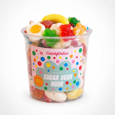 The Candy Box Co - Sugar Rush Hour 450 Gram