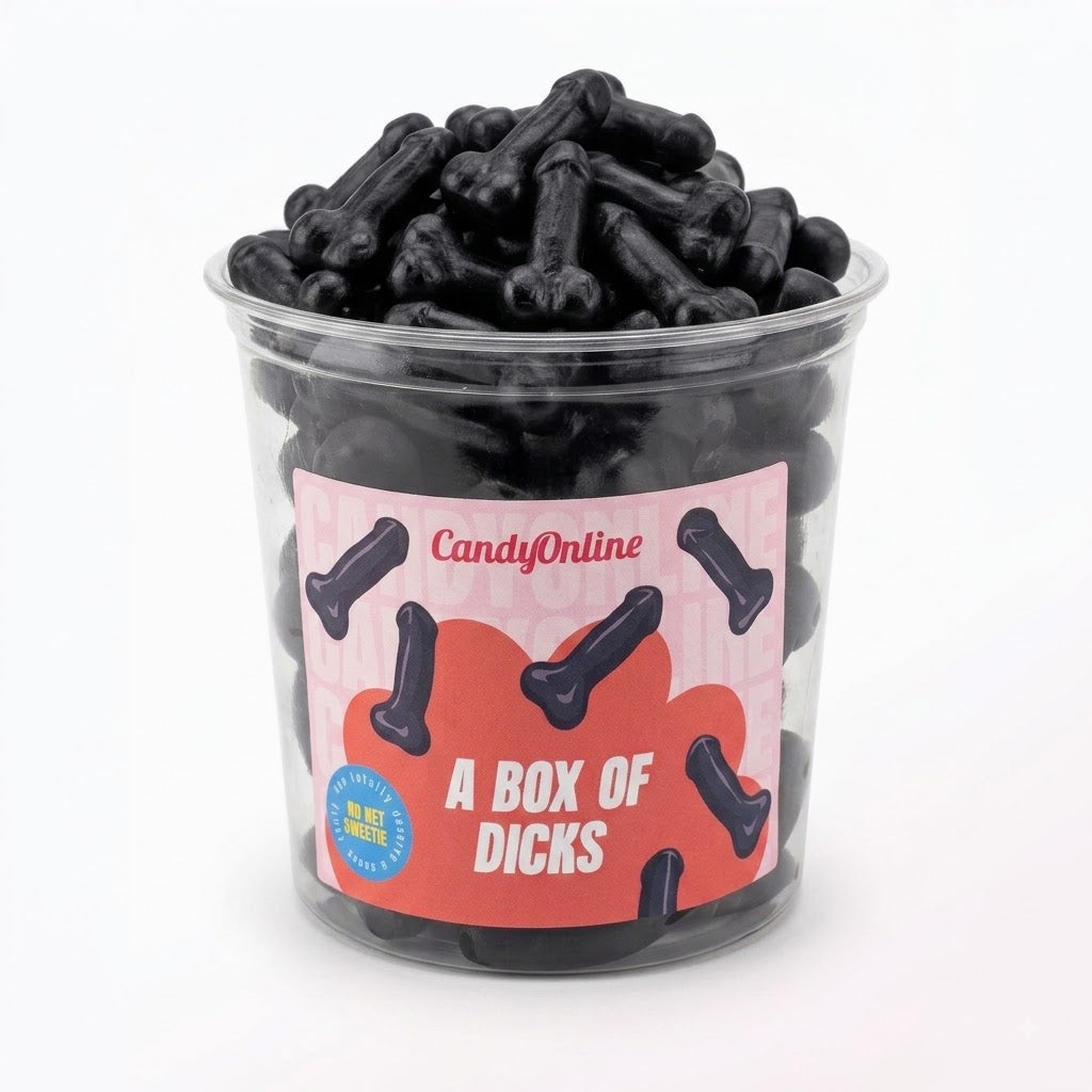 The Candy Box Co - A Box Of Dicks 500 Gram