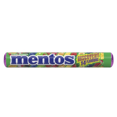 Mentos - Entdeckungsvariante mit 14 Geschmacksrichtungen, 37,5 Gramm