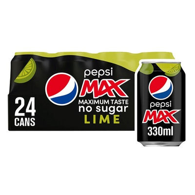 Pepsi - Max Lime 330ml 24 Dosen