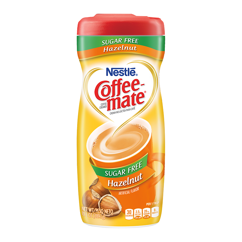 Coffee Mate - Zuckerfreier Haselnusskaffee 289 Gramm