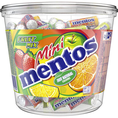 Mentos - Fruit Mini Rolletjes 100 Pièces