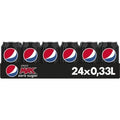 Pepsi - Zero Sugar 330ml 24 Canettes