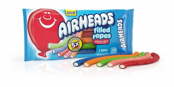 Airheads - Cordes fourrées aux fruits originaux 57 grammes