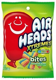 Airheads - Xtremes Bites Regenbogenbeere 170 Gramm