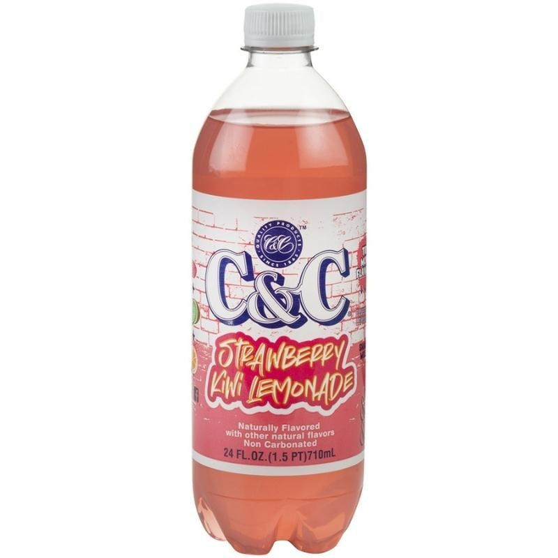C&amp;C Soda - Limonade fraise-kiwi en bouteille de 710 ml