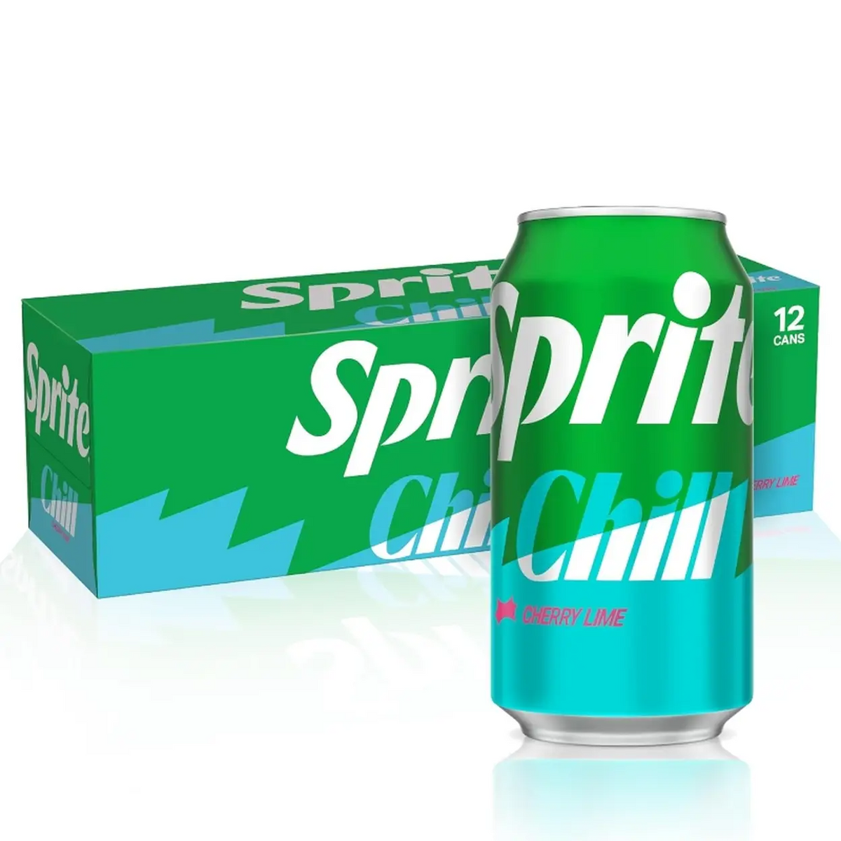Sprite - Chill Cherry Lime 355ml 12 Canettes ***THT 24-11-2025***