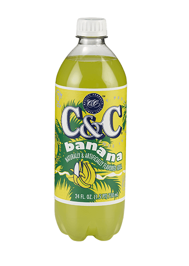 C&C Soda – Bananenflasche 710 ml
