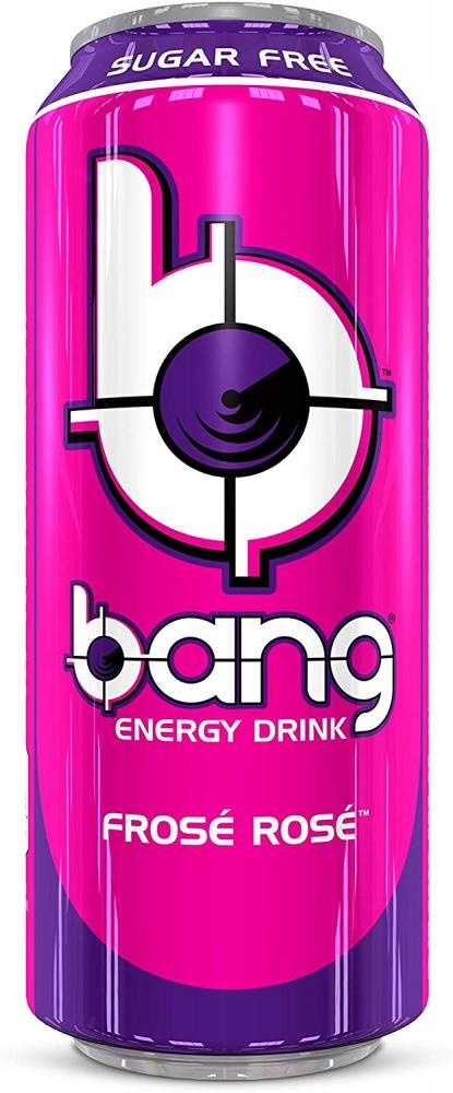 Bang - Frosé Rosé Energy Drink 500ml (suikervrij) 12 Blikjes
