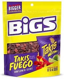 David - Jumbo-Sonnenblumenkerne Takis Fuego 152 Gramm