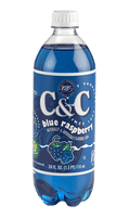 C&C Soda - Blue Raspberry Bottle 710ml