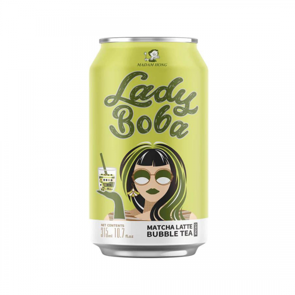 Madame Hong - Thé aux perles Matcha 330 ml