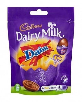 Cadbury - Mini Daim Eggs Beutel 77 Gramm