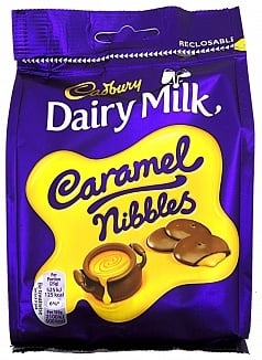 Cadbury - Dairy Milk Karamel Nibbles 120 Gram