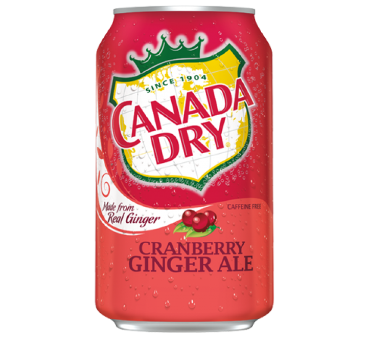 Canada Dry – Cranberry Ginger Ale 355 ml