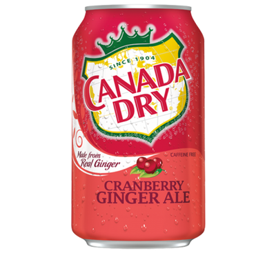 Canada Dry – Cranberry Ginger Ale 355 ml