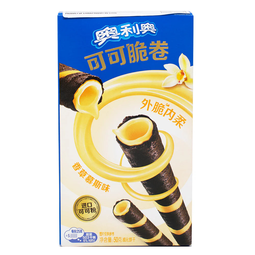 Oreo - Rouleau croustillant à la vanille 50 grammes
