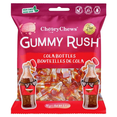 Gummy Rush - Cola Bottles 90 Gram (Halal)