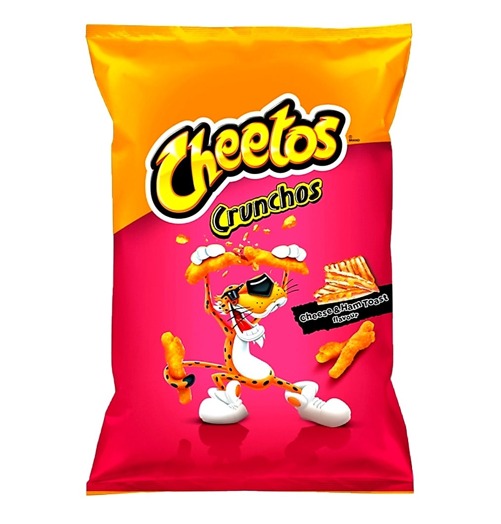 Cheetos - Crunchos Jambon &amp; Fromage 165 grammes (produit de l'UE)