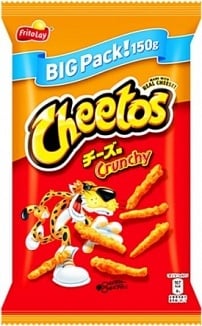 Cheetos - Crunchy Cheese Großpackung 150 Gramm