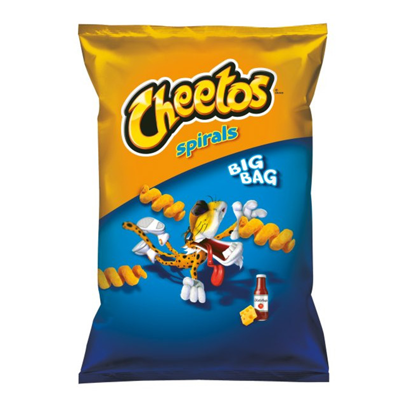 Cheetos - Cheese & Ketchup Spirals 85 Gram (EU product)