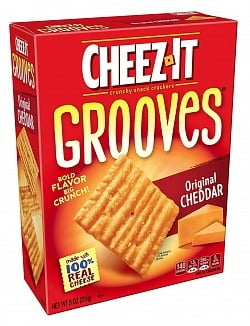 Cheez-It - Grooves Cheddar Original 255 grammes
