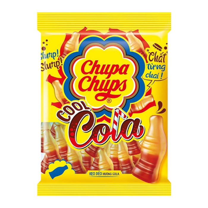 Chupa Chups - Cool Cola Peg Bags 90 Gramm