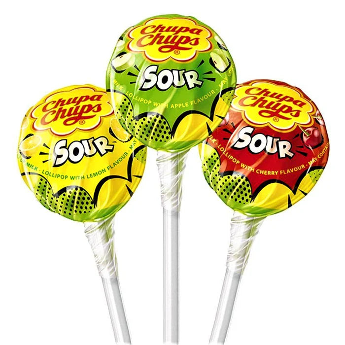 Chupa Chups - Sour 8 Pièces