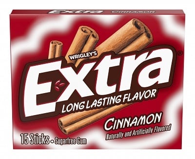 Chewing-gum Wrigley's - Extra Cannelle 41 grammes