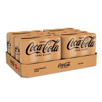 Coca Cola - Zero Vanilla 250ml 24 Dosen