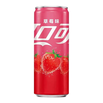 Coca-Cola – Erdbeere, China, 330 ml