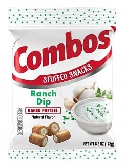 Combos - Gebackene Brezel mit Ranch-Dip 179 Gramm