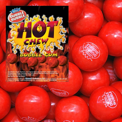 Dubble Bubble – Scharfe Zimt-Kaugummis, 1 kg