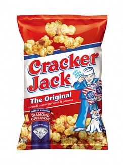 Frito Lay - Cracker Jack Original Karamel Coated Popcorn & Peanuts 35 Gram