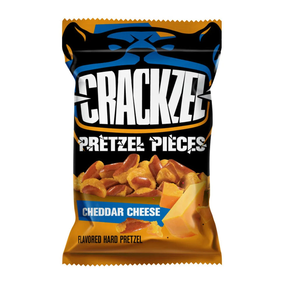 Crackzel - Cheddar-Käse-Brezeln 85 Gramm (Halal)