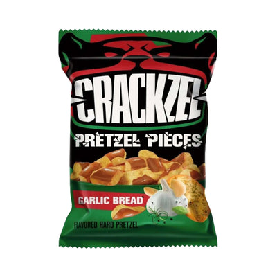 Crackzel - Bretzels au pain à l'ail 85 grammes (Halal)