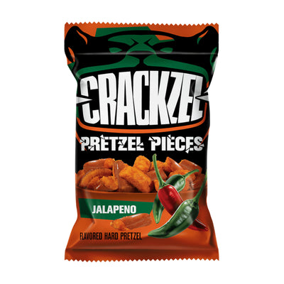 Crackzel - Bretzels au jalapeño 85 grammes (Halal)