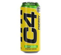 C4 - Boisson énergisante Explosive Twisted Limeade 473ml